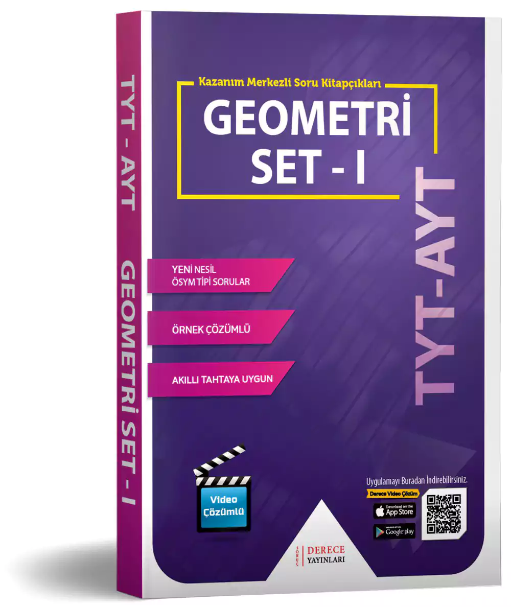 Tyt Ayt Geometri Modüler Set -ı- 2023-2024 Derece Yayınları