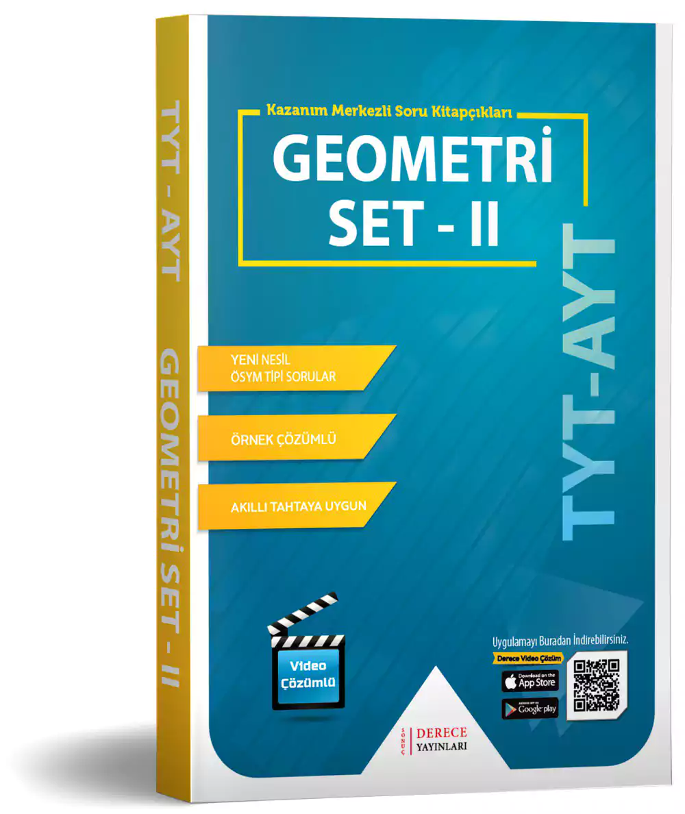Tyt Ayt Geometri Modüler Set -ıı- 2023-2024 Derece Yayınları