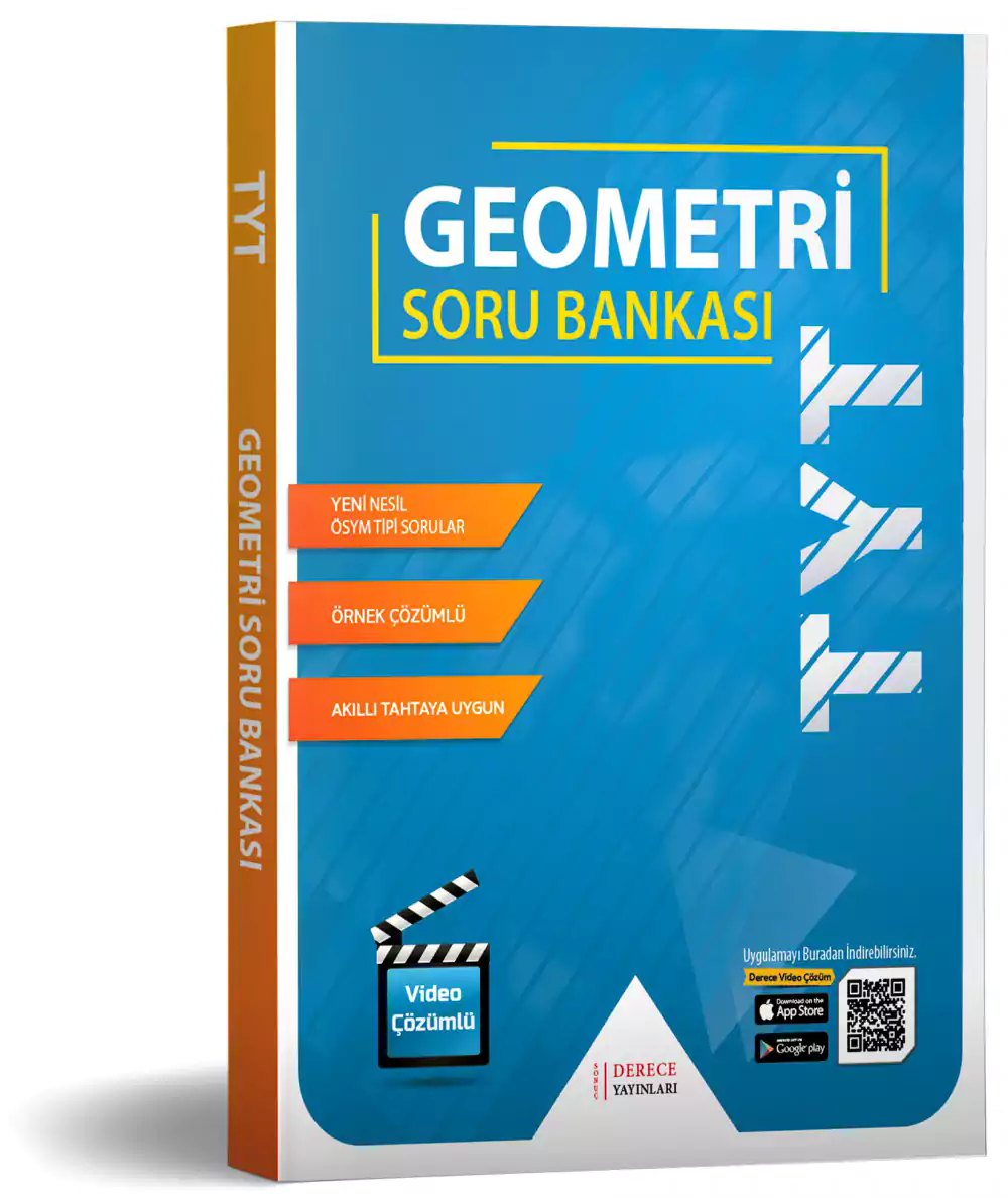 Tyt Geometri Soru Bankası 2023-2024 Derece Yayınları